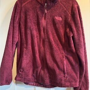 The North Face Women's Fleece Hoodie - Burgundy